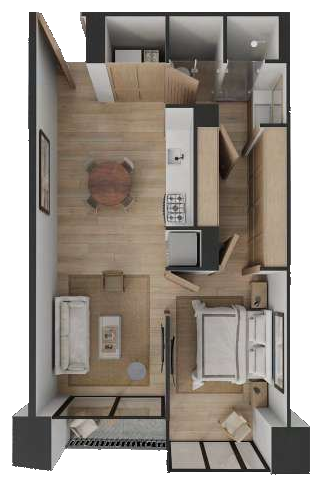 Plano arquitectónico Prototipo 4